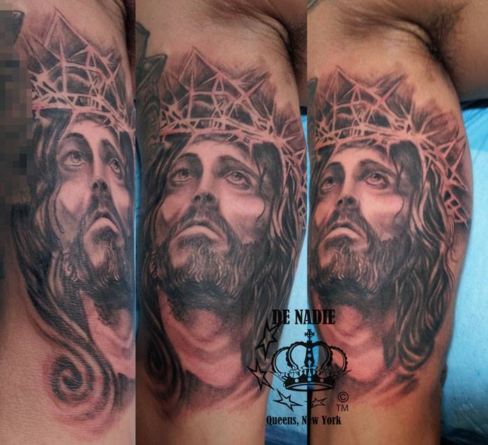 Jesus tattoo